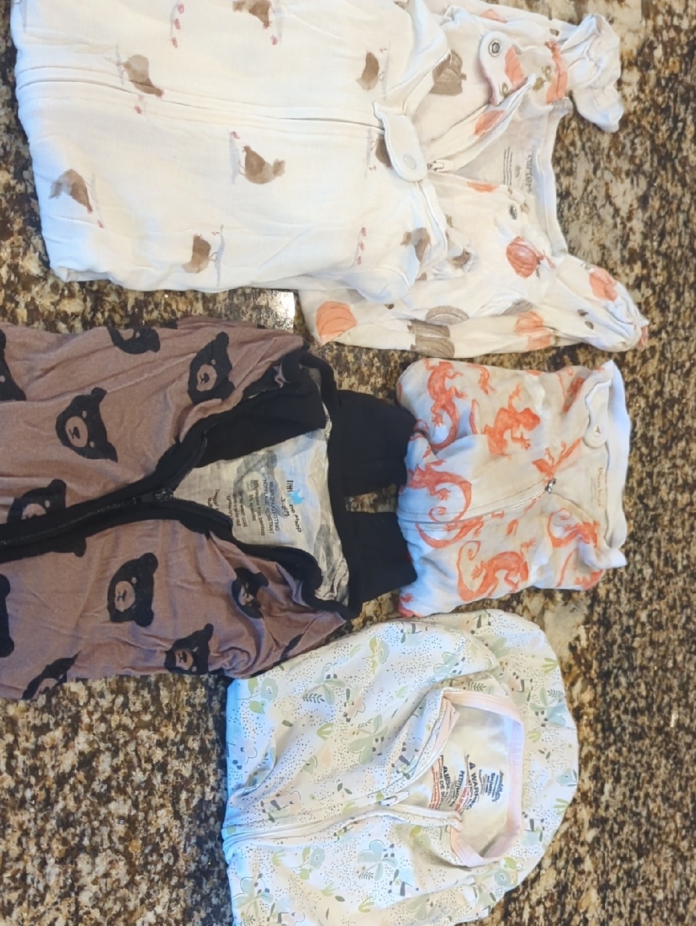 Bundle 5 Carter's Burt's Bees Little One Shop Swaddle One